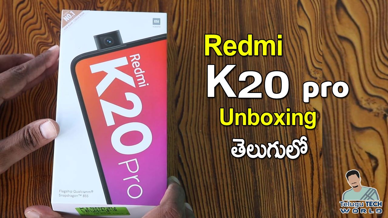 redmi K20 pro Unboxing