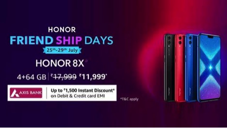 Honor Friendship Days Sale- Honor View 20, Honor 10 Lite, Honor Play