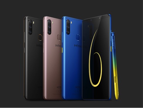 Infinix Note 6 With Triple Rear Cameras, X Pen Stylus, 4,000mAh Battery Launched