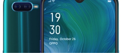 Oppo Reno A -Waterdrop-Style Display