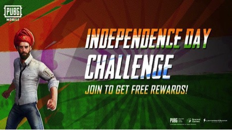 PUBG MOBILE INDEPENDENCE DAY CHALLENGE CAN WIN YOU CRATE COUPONS, HEADGEARS, PARACHUTES