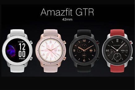 Huami Amazfit GTR 42mm With AMOLED Display, 12-Day Battery Life Launched in India