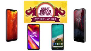AMAZON GREAT INDIAN FESTIVAL SALE- BEST 5 MID-RANGE SMARTPHONE DEALS