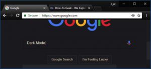 How to enable dark mode for Google Chrome