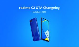 Realme C2 Starts Receiving a New Update With Dark Mode