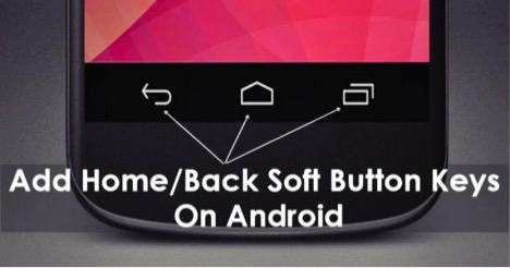 How to add soft navigational keys on Android without rooting