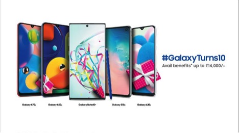 Samsung 10th anniversary sale now live- Discounts on Galaxy Note 10, S10, A70s and more