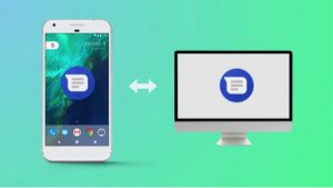 How to send text messages with Android Messages for web