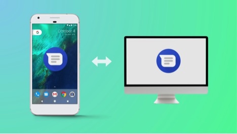How to send text messages with Android Messages for web