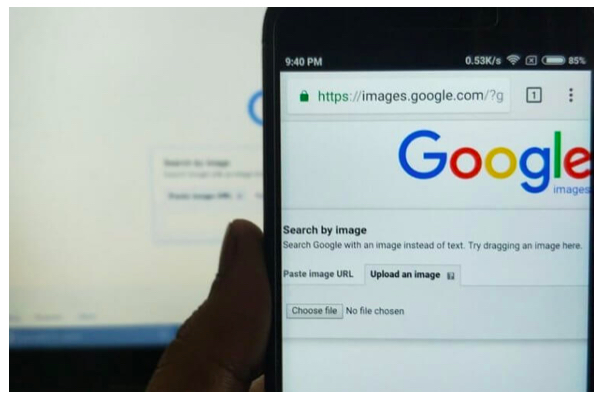 How to reverse search images on Android devices using Google