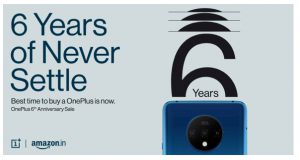 OnePlus 6th Anniversary Sale is Live on Amazon India