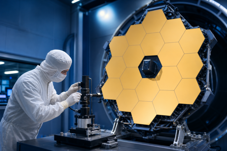 NASA space telescope mirrors - Featured image for article