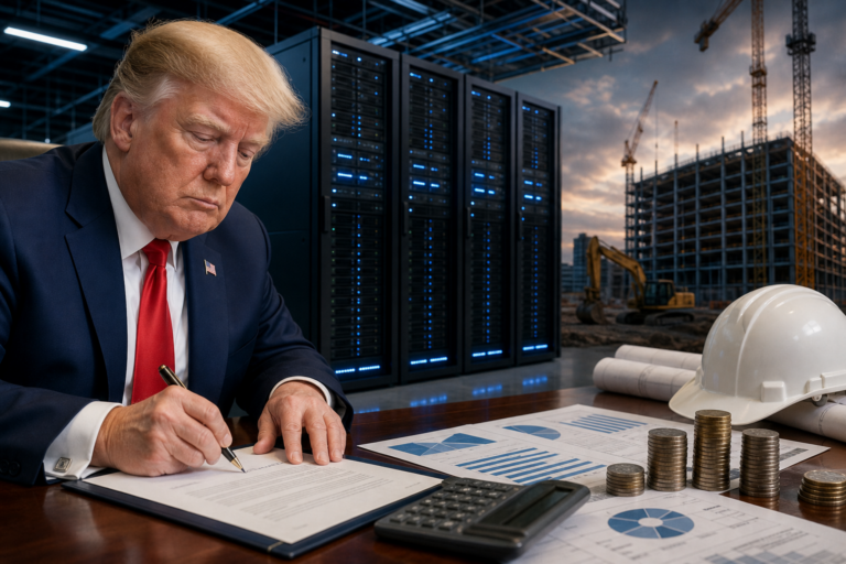 Trump datacenter cost pledge - Featured image for article