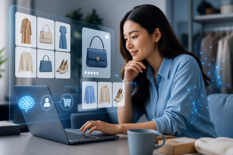 AI reshaping online shopping - Featured image for article