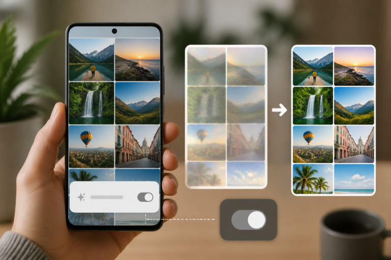 Google Photos shimmer disable - Featured image for article