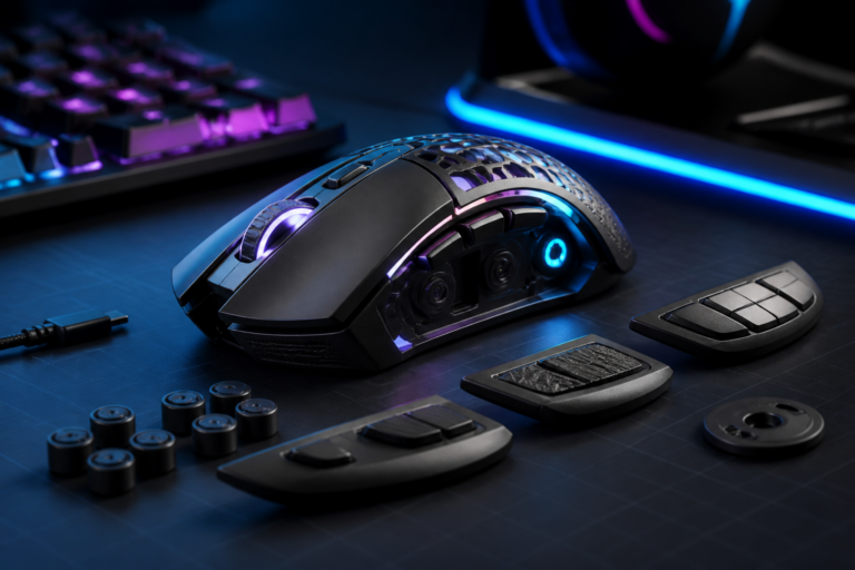 Pwnage adjustable gaming mouse - Featured image for article