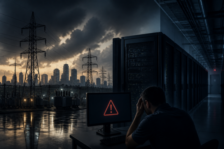 Texas data center power halt - Featured image for article