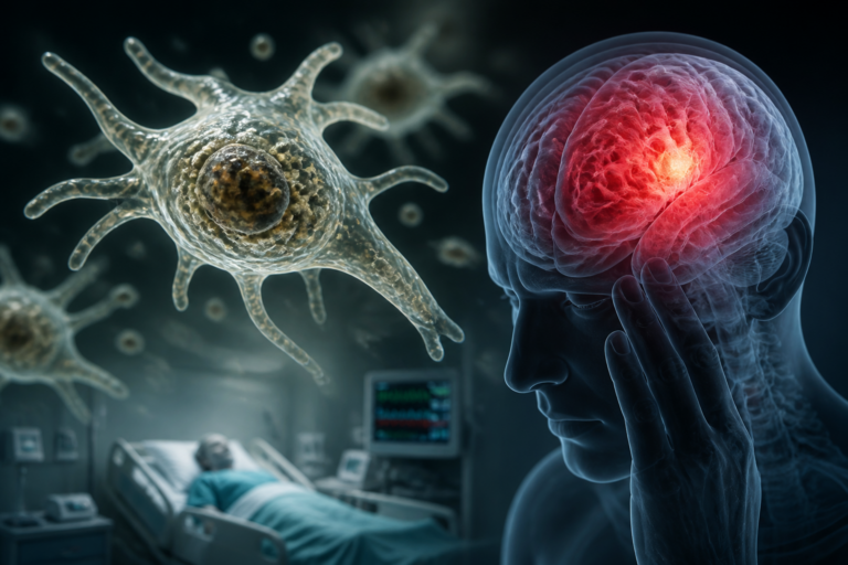 brain destroying amoeba death - Featured image for article