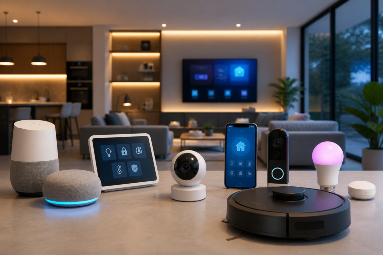 home technology gadgets - Featured image for article