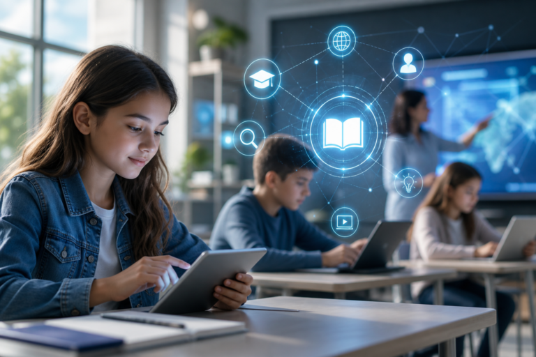 technology impact on education - Featured image for article