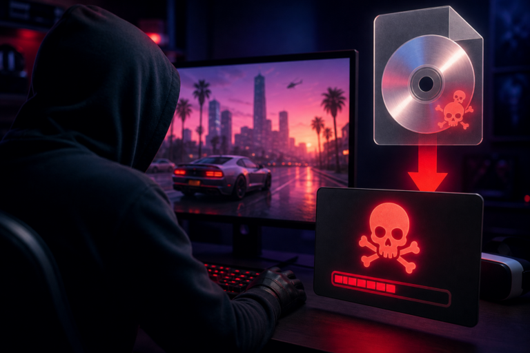 Fake GTA VI ISO malware - Featured image for article