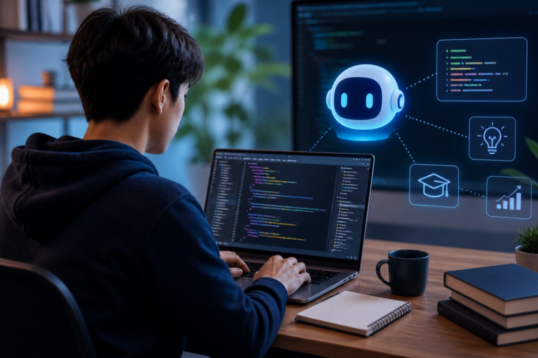 GitHub Copilot app Beginners - Featured image for article
