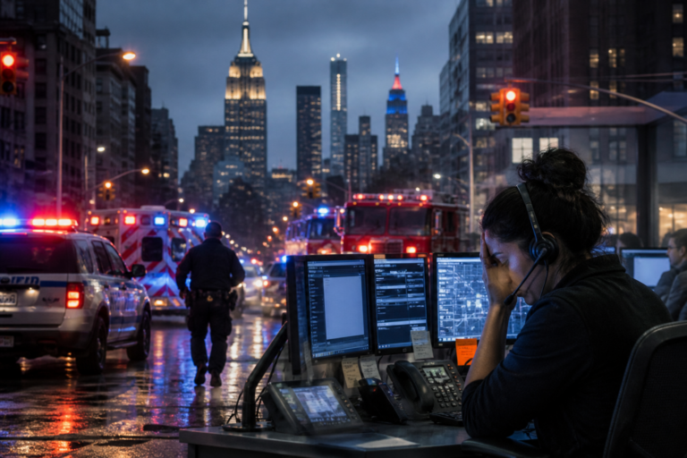 New York City 911 system failure - Featured image for article