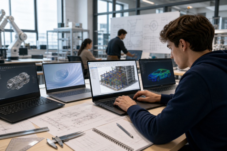 best laptops for engineering students - Featured image for article