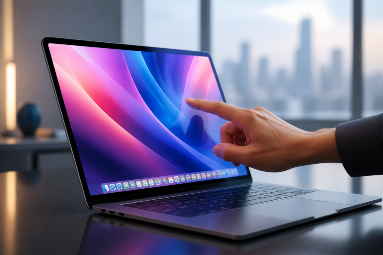 touchscreen MacBook launch - Featured image for article