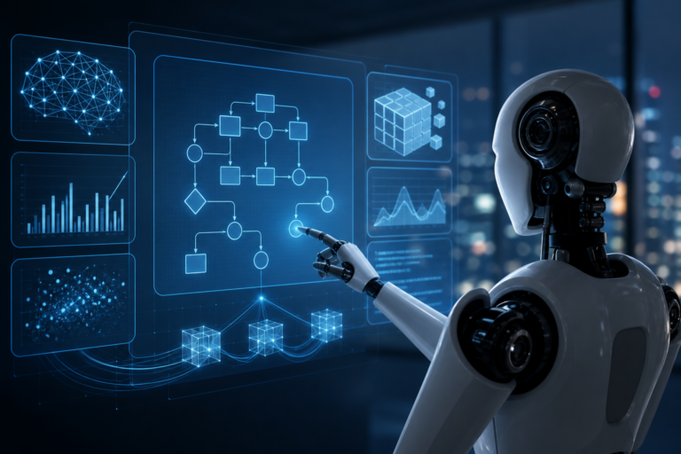 AI planning agents development - Featured image for article